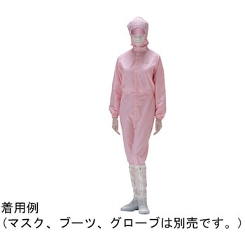 作業服 クリーンウェア フード一体型つなぎ服 C1550シリーズ ミドリ安全
