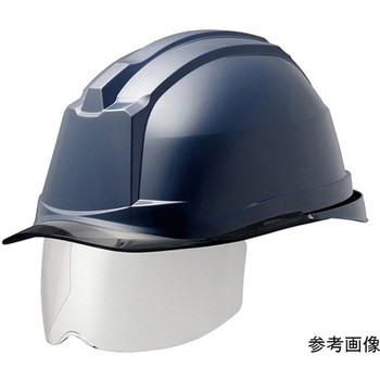 PC製ヘルメット Windflow・クリアバイザー・シールド面 SC-19PCLS RA3-UP4シリーズ - ミドリ安全