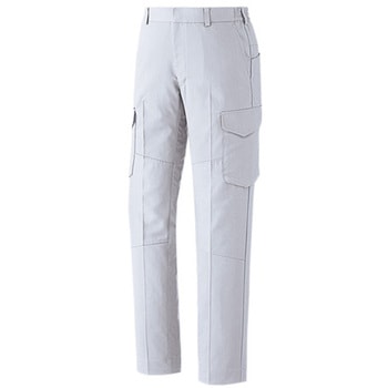 作業服 帯電防止JIS適合品 ベルデクセルフレックス 男女共用カーゴパンツ シルバーグレー VE761C-SITAシリーズ ミドリ安全