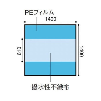 テーブルカバー 1セット アズワン