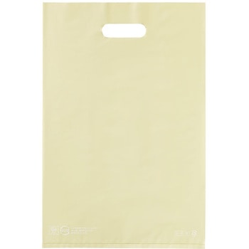 ポリ袋ハー ド型 アイボリー 厚み表記入 61-782-19シリーズ アズワン