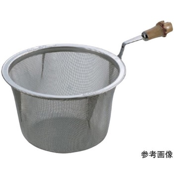 18-8 竹柄付急須深型茶こし アズワン