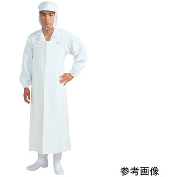 ターポリン前掛 特殊合成ゴム製 アズワン