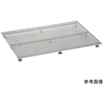 SW 18-8サラダボール用ステンレススノコ プレーン飾台用 - アズワン