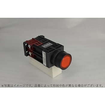 Φ22全電圧式平形照光押しボタンスイッチ モメンタリ樹脂リング A22FOAEシリーズ マルヤス電業