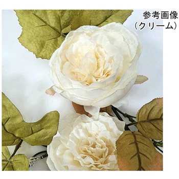 キャベッジローズ造花ガーランド 140cm 37-4-9シリーズ アズワン