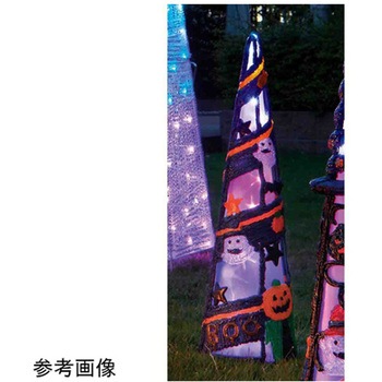 LEDモチーフ クリスタルツリー 高さ75cm 屋外使用可 37-19-11シリーズ アズワン