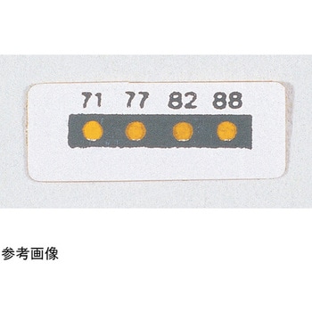 サーマックス 表面温度感熱示温ラベル 4レベルマイクロラベル Thermographic Measurements