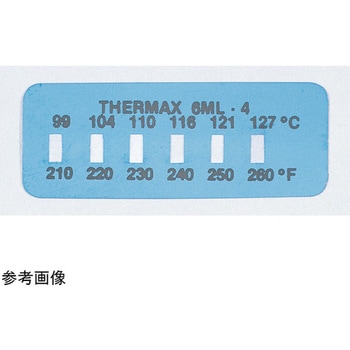 サーマックス 表面温度感熱示温ラベル 6レベルマイクロラベル Thermographic Measurements