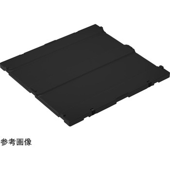 EP蓋-プラモジュールX ファスナー付 ブラック - アズワン
