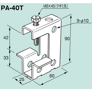 一般形鋼用建屋吊り金具 南電機