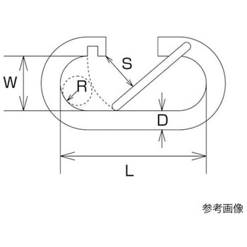 O型フック 水本機械製作所