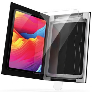 11インチ iPad Pro (M5/M4) ガラスフィルム 2枚入り 高透明 引くだけ貼り付けBOX付 強化ガラス10H 指紋防止 エレコム