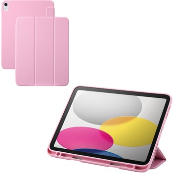 iPadケース 11インチ (A16)/10.9インチ 第10世代 マグネット内蔵フラップ Apple Pencil収納 オートスリープ エレコム