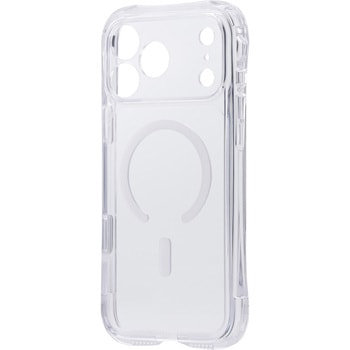 iPhone 17 Pro Max ケース ハイブリッド バンパー MAGKEEP 磁力装着ワイヤレス充電対応 ZEROSHOCK LIMITED エレコム