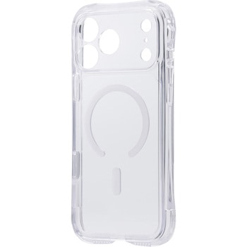 iPhone 17 Pro Max ケース ハイブリッド バンパー MAGKEEP 磁力装着ワイヤレス充電対応 ZEROSHOCK LIMITED エレコム