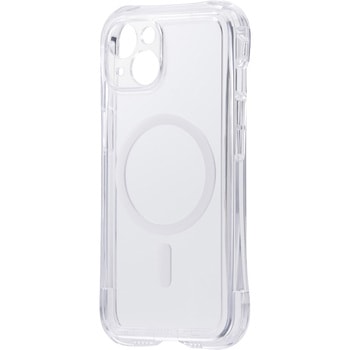 iPhone 14 ケース ハイブリッド バンパー 衝撃吸収 MAGKEEP 磁力装着ワイヤレス充電対応 ZEROSHOCK LIMITED エレコム