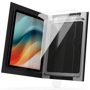 iPad A16 11インチ/第10世代 10.9インチ ガラスフィルム2枚入り 高透明 引くだけ貼付BOX付 強化ガラス10H エレコム