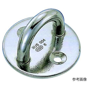アイプレート ステンレス ラウンドアイ 水本機械製作所