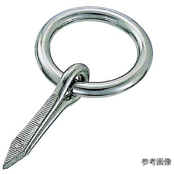 アイボルト ステンレス 打ち込み丸カン - 水本機械製作所