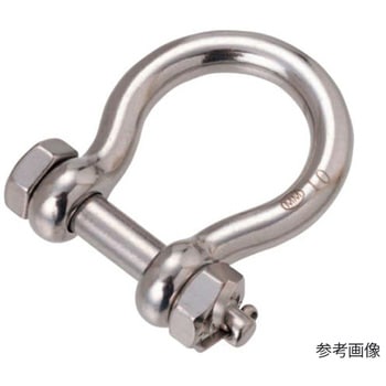 ステンレス オタフクボルト止めシャックル 水本機械製作所
