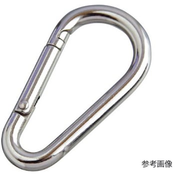 ステンレス ナス型カラビナ 環なし SUS316 NKシリーズ - 水本機械製作所