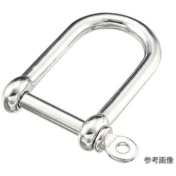 ステンレス ロングワイドシャックル 呼び5mm 水本機械製作所