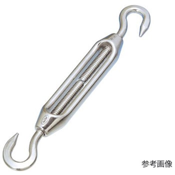 ステンレス 枠式ターンバックル フック&フック 水本機械製作所