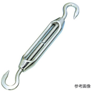 ステンレス 枠式ターンバックル フック&フック 水本機械製作所