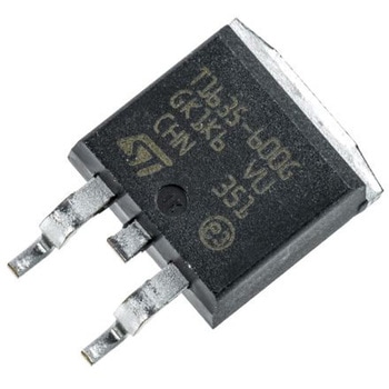 STマイクロ，  トライアック， 600V， 16A， 3-Pin D2PAK (TO-263) - STMicro