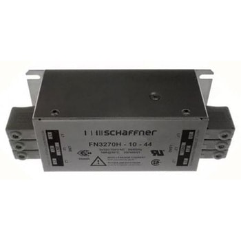 Schaffner EMCフィルタ 三相 10A シャーシーマウント 26.4 mA Single Stage 2.4W SCHAFFNER