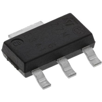 STマイクロ，  トライアック， 600V， 1A， 3+Tab-Pin SOT-223 STMicro