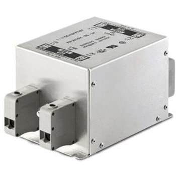 Schaffner EMCフィルタ 単相 25A DINレール 3.4 mA Single Stage 5.5W SCHAFFNER