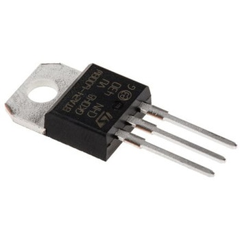 STマイクロ，  トライアック， 600V， 25A， 3-Pin TO-220AB STMicro