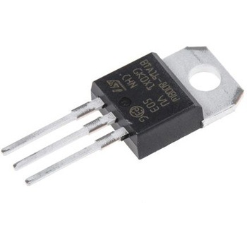 STマイクロ，  トライアック， 800V， 16A， 3-Pin TO-220AB STMicro