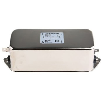 Schaffner EMIフィルタ 単相 10A シャーシーマウント 1 μF， 4.7nF 4.5 mH 0.734 mA Two Stage 9.1W 220kΩ SCHAFFNER