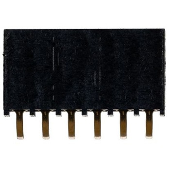 Samtec 基板接続用ソケット 6 極 2.54mm 1 列 スルーホール実装 SAMTEC