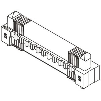 Samtec 基板接続用ピンヘッダ 40極 0.8mm 2列 ERM8-020-05.0-S-DV-TR SAMTEC