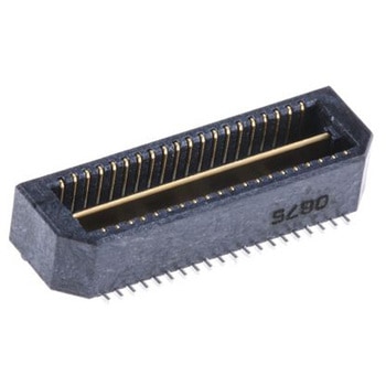 Samtec 基板接続用ピンヘッダ 40極 0.8mm 2列 QTE-020-01-L-D-A SAMTEC