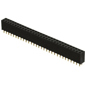 Samtec 基板接続用ソケット 60 極 2.54mm 2 列 スルーホール実装 SAMTEC