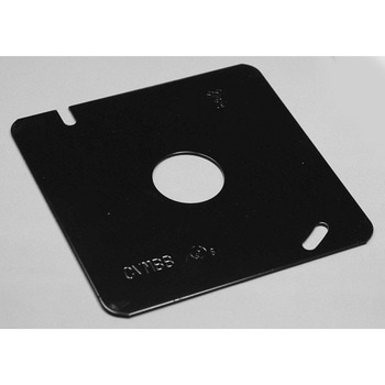 黒塗装 ブランクカバー 電成興業