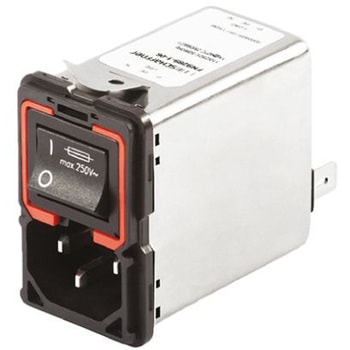 Schaffner IECフィルタ 2ヒューズ 2極 パネルマウント 6A 250 V ac， FN9289-6-06 SCHAFFNER