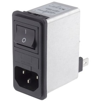Schaffner IECフィルタ 1ヒューズ 2極 スナップイン 2A 250 V ac， FN285-2-06 SCHAFFNER