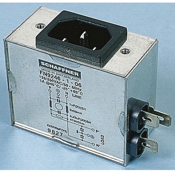 Schaffner IECフィルタ パネルマウント 16A 250 V ac， FN9246-16-06 - SCHAFFNER