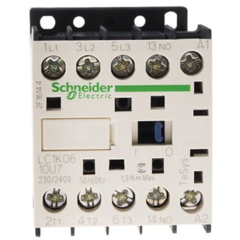 Schneider Electric 電磁接触器 230 V ac 3極 LC1Kシリーズ， LC1K0610U7 シュナイダーエレクトリック