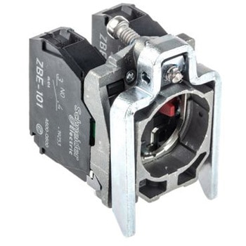 Schneider Electric コンタクトブロック&ホルダ 1 NO + 1 NC 600V ネジターミナル ZB4BZ105 シュナイダーエレクトリック