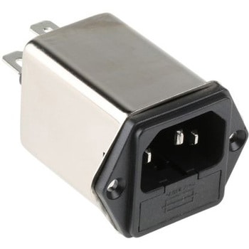 Schaffner IECインレット 2ヒューズ パネルマウント 6A 250 V ac， FN9260B-6-06 SCHAFFNER