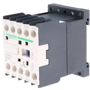 Schneider Electric 電磁接触器 24 V dc 3極 LP4Kシリーズ， LP4K0610BW3 - シュナイダーエレクトリック