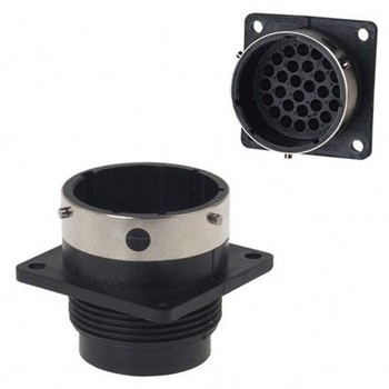 Souriau Sunbank by Eaton 丸型コネクタ， 28極， スタンダード， フランジマウント， UTG02028P - SOURIAU