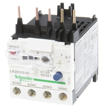 Schneider Electric 熱動過負荷リレー TeSysシリーズ LR2K， 2.6→ 3.7 A， 250 V dc、690 V ac， 100 W シュナイダーエレクトリック